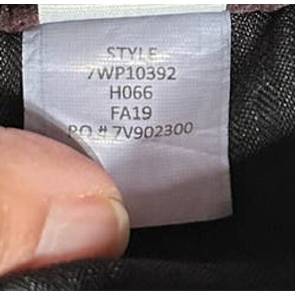 Lucky Brand Ava Skinny Maroon/Plum Micro Corduroy Pants Size 33/16 - Picture 7 of 7